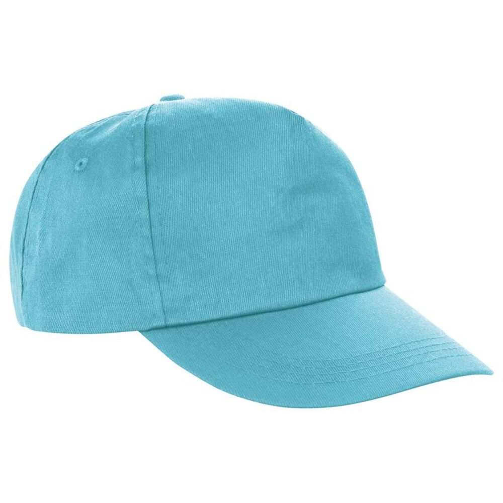 Result Headwear Houston 5 Panel Cap / Aqua